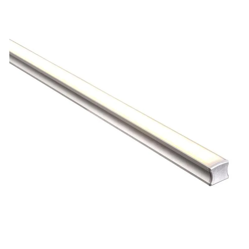 18mm x 15mm Deep Square Aluminium Profile IP20 in Silver/Black/White Havit Commercial