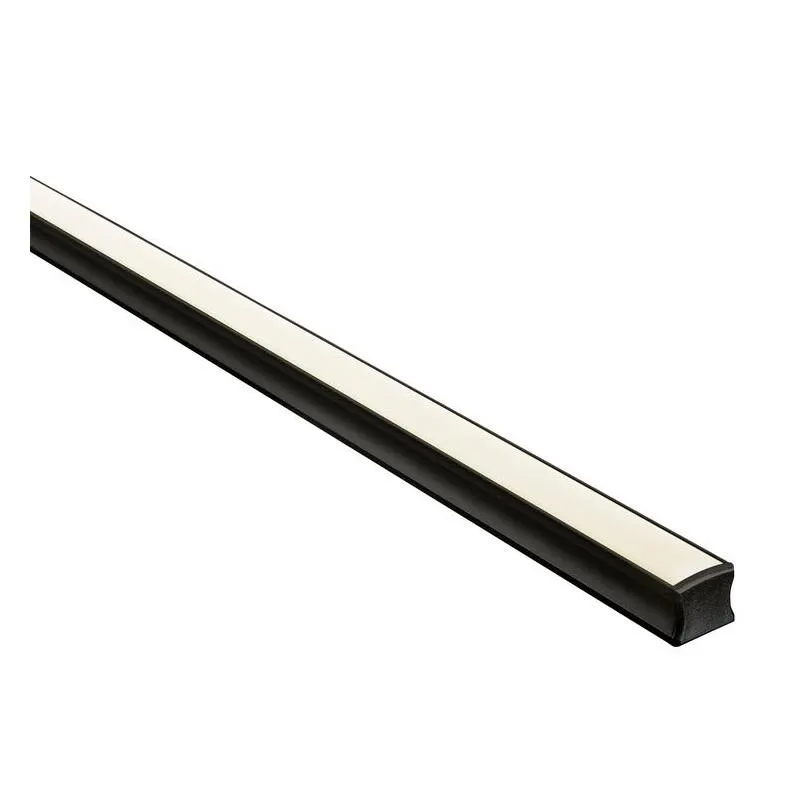 18mm x 15mm Deep Square Aluminium Profile IP20 in Silver/Black/White Havit Commercial