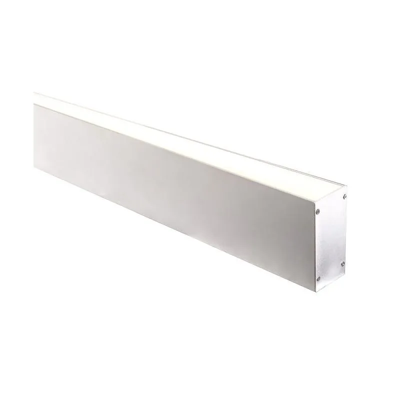 38mm x 90mm Square Slimline Suspended Aluminium Profile IP20 in Silver/Black/White Havit Commercial