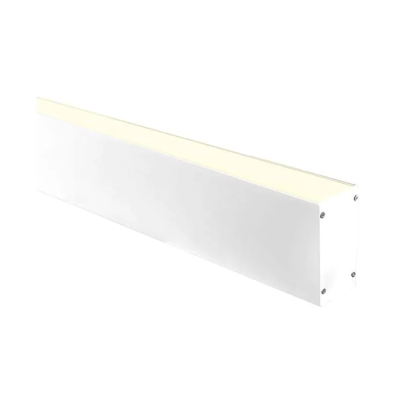 38mm x 90mm Square Slimline Suspended Aluminium Profile IP20 in Silver/Black/White Havit Commercial