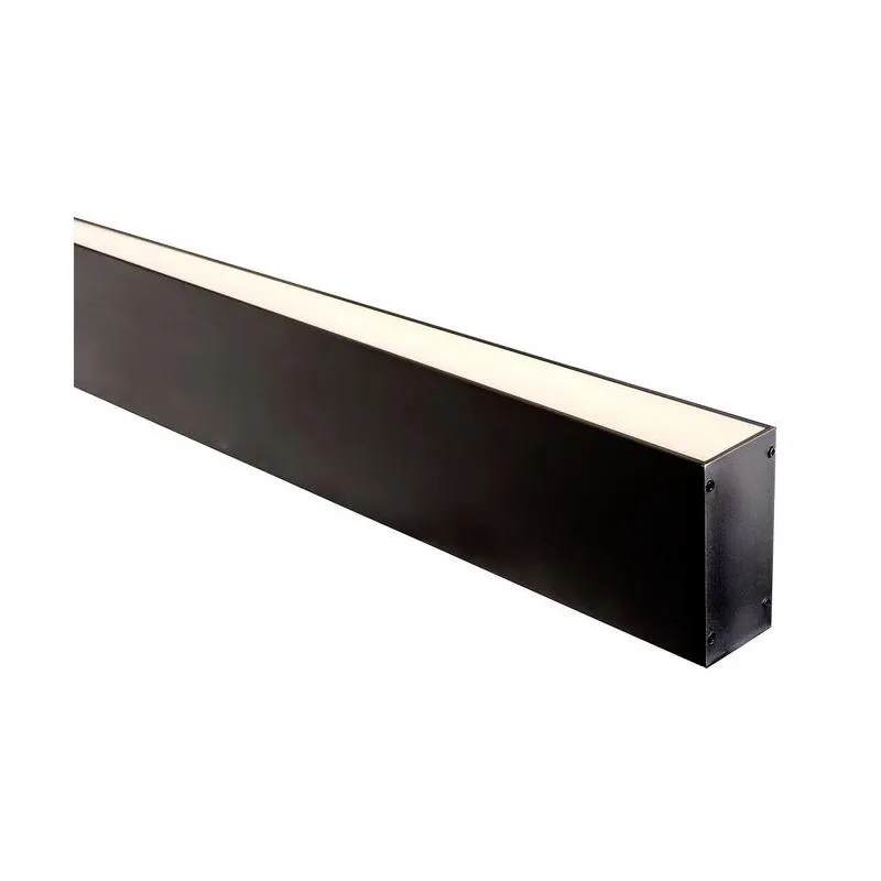 38mm x 90mm Square Slimline Suspended Aluminium Profile IP20 in Silver/Black/White Havit Commercial