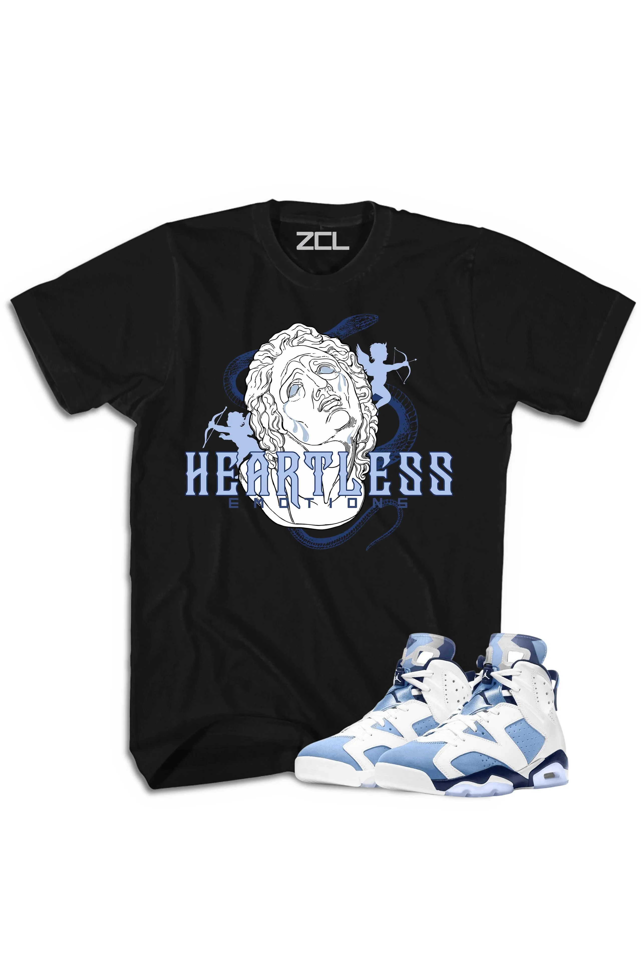 Air Jordan 6 "Heartless" Tee UNC White