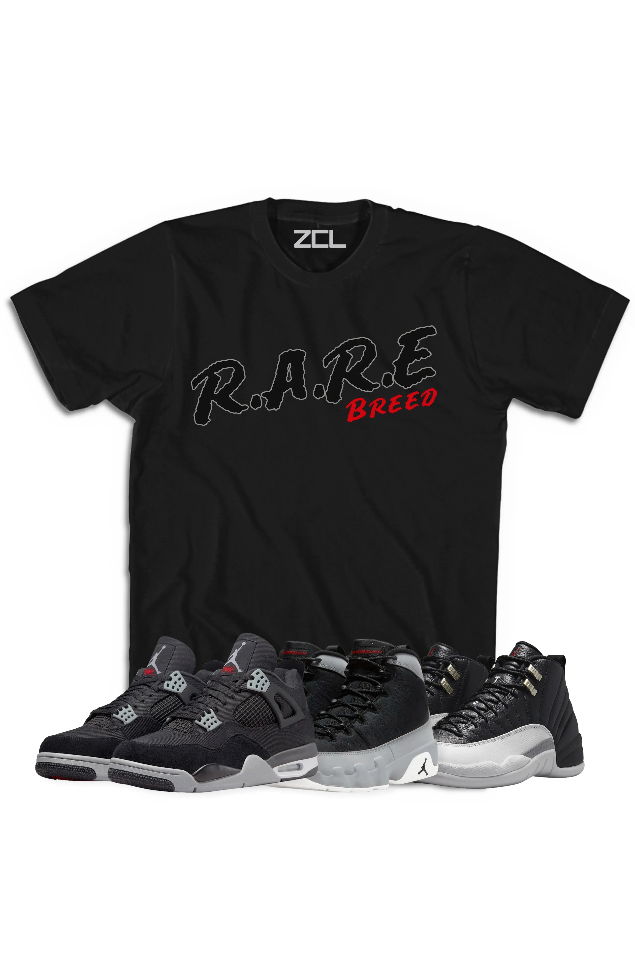 Air Jordan "Rare Breed" Tee Black Canvas