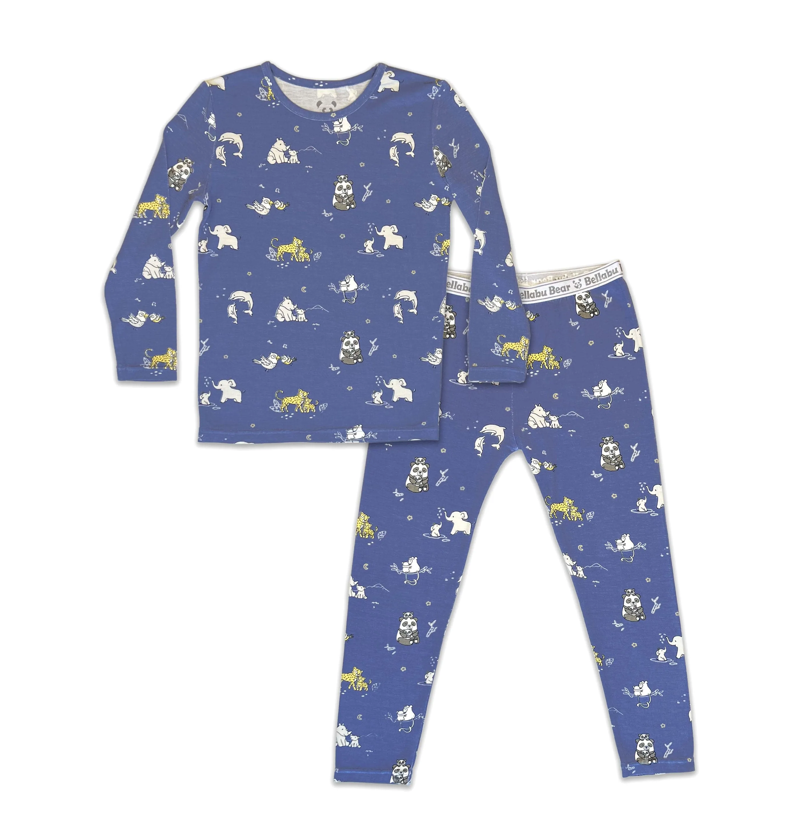 Animal Kisses Bamboo Kids Pajamas