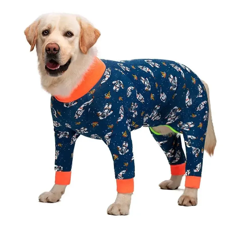 AnniePaw Cozy Dog Jumpsuit Anti-Lick Full Belly Recovery Suit