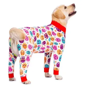 AnniePaw Cozy Dog Jumpsuit Anti-Lick Full Belly Recovery Suit