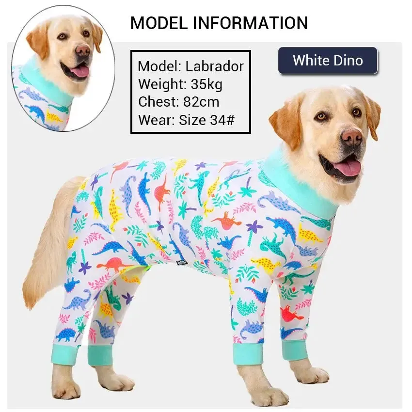 AnniePaw Cozy Dog Jumpsuit Anti-Lick Full Belly Recovery Suit