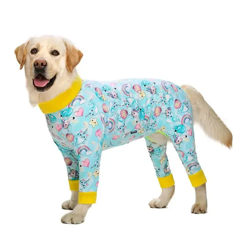 AnniePaw Cozy Dog Jumpsuit Anti-Lick Full Belly Recovery Suit