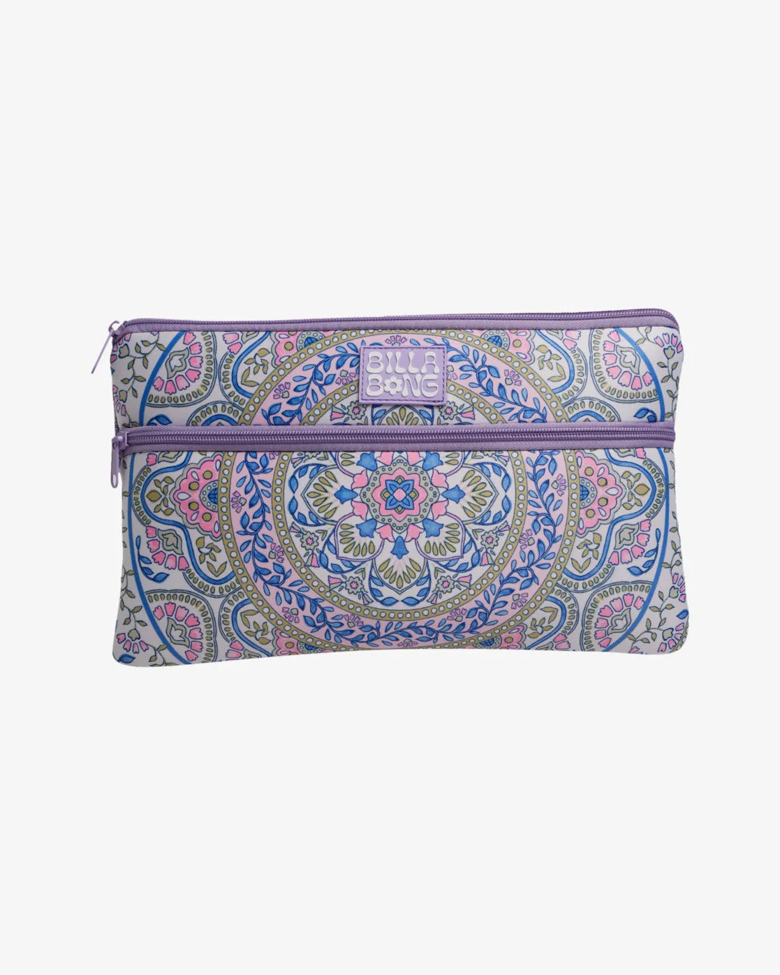 Billabong Summerside Large Pencil Case - Lilac Breeze