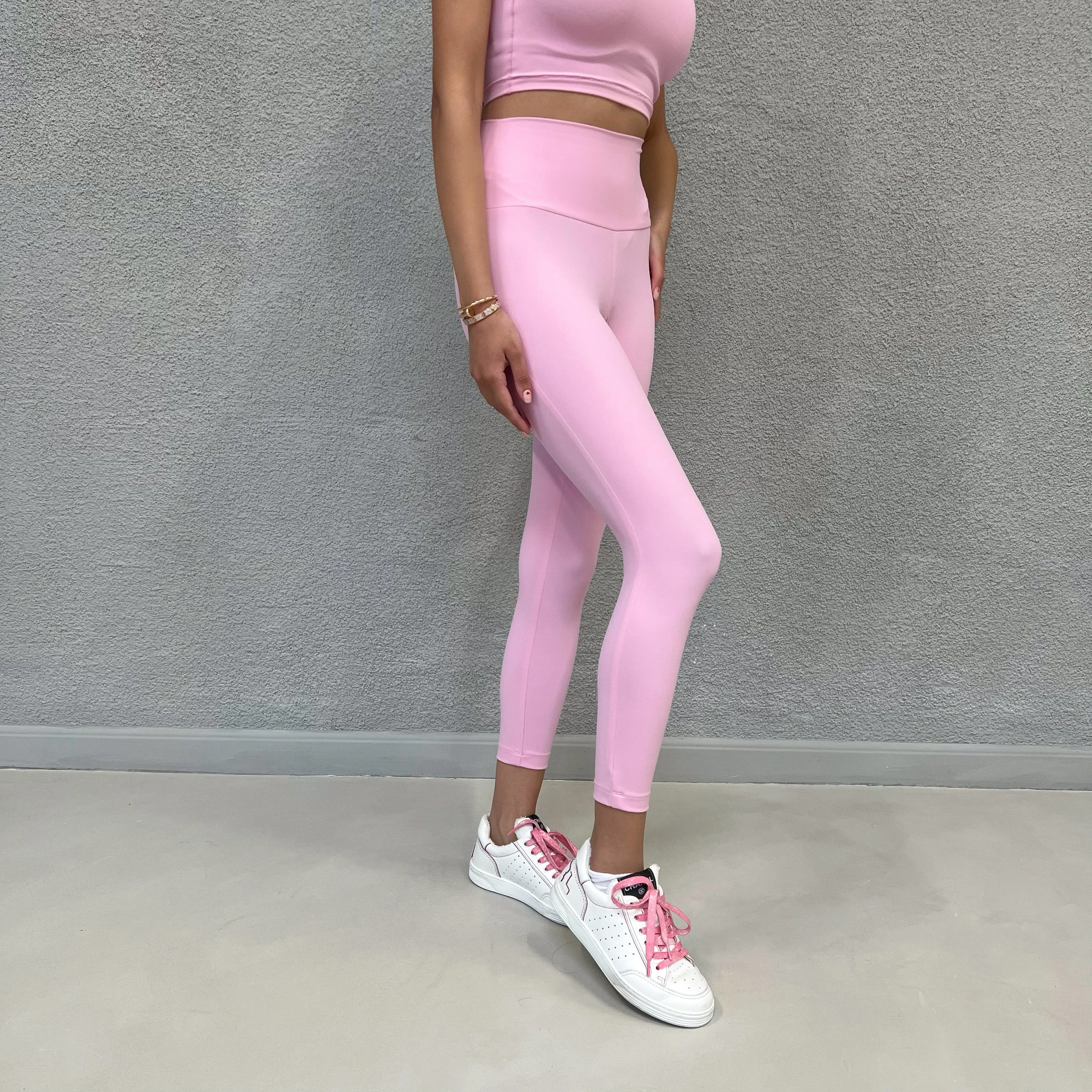 BLUSH PINK LEGGINGS