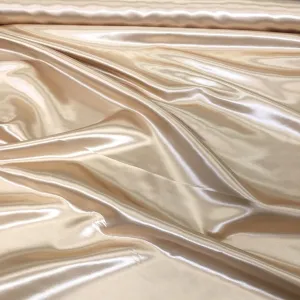 Bridal Satin Wholesale Fabric in Champagne 117