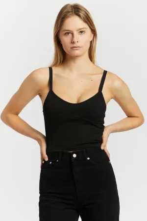 Callie Singlet - Black