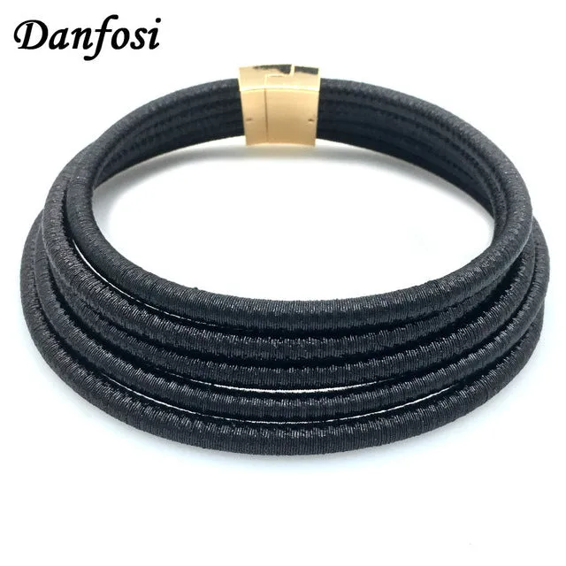 Danfosi New Same Design Kim Kardashian Collar Choker Necklaces For Women Statement Jewelry Maxi Necklaces Boho Accessories N4235