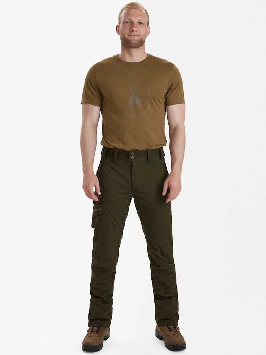 DEERHUNTER Muflon Light Trousers - Mens - Art Green