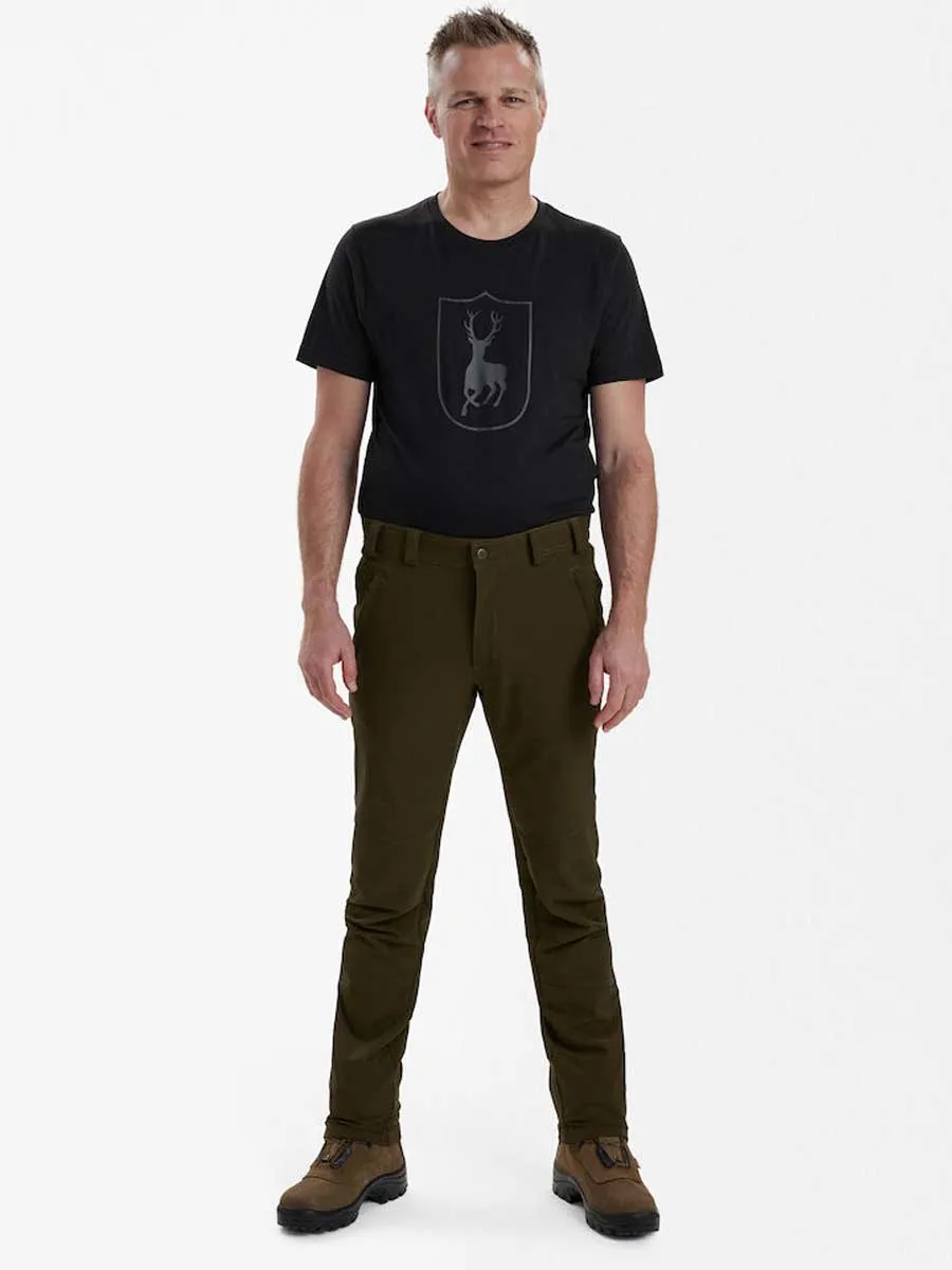 DEERHUNTER Strike Full Stretch Trousers - Mens - Fallen Leaf