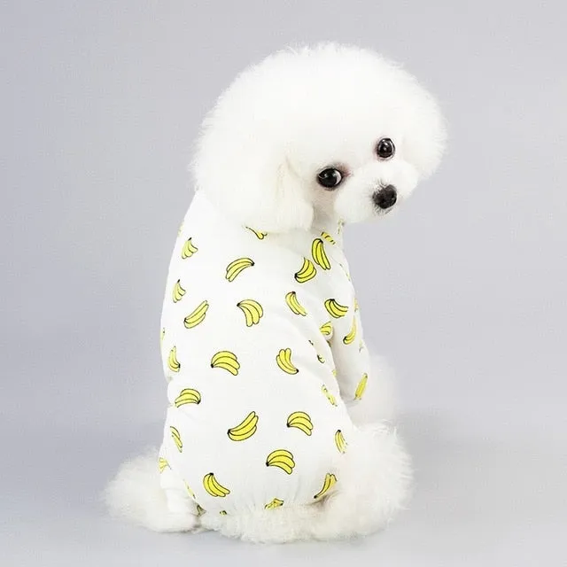 Dogs Pajamas For Dogs Clothes Cat Clothing Puppy Jumpsuit Cat Pajamas For Chihuahua Clothes Pomerania Pet Shirt Pijama Perro 35