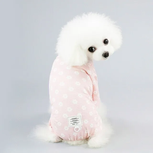 Dogs Pajamas For Dogs Clothes Cat Clothing Puppy Jumpsuit Cat Pajamas For Chihuahua Clothes Pomerania Pet Shirt Pijama Perro 35