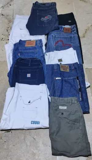 Evisu & Mix Brands Jeans&Shorts