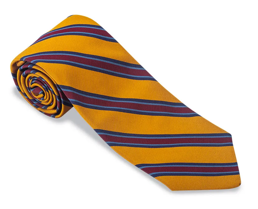 Gold Vista Stripes Necktie - F5317