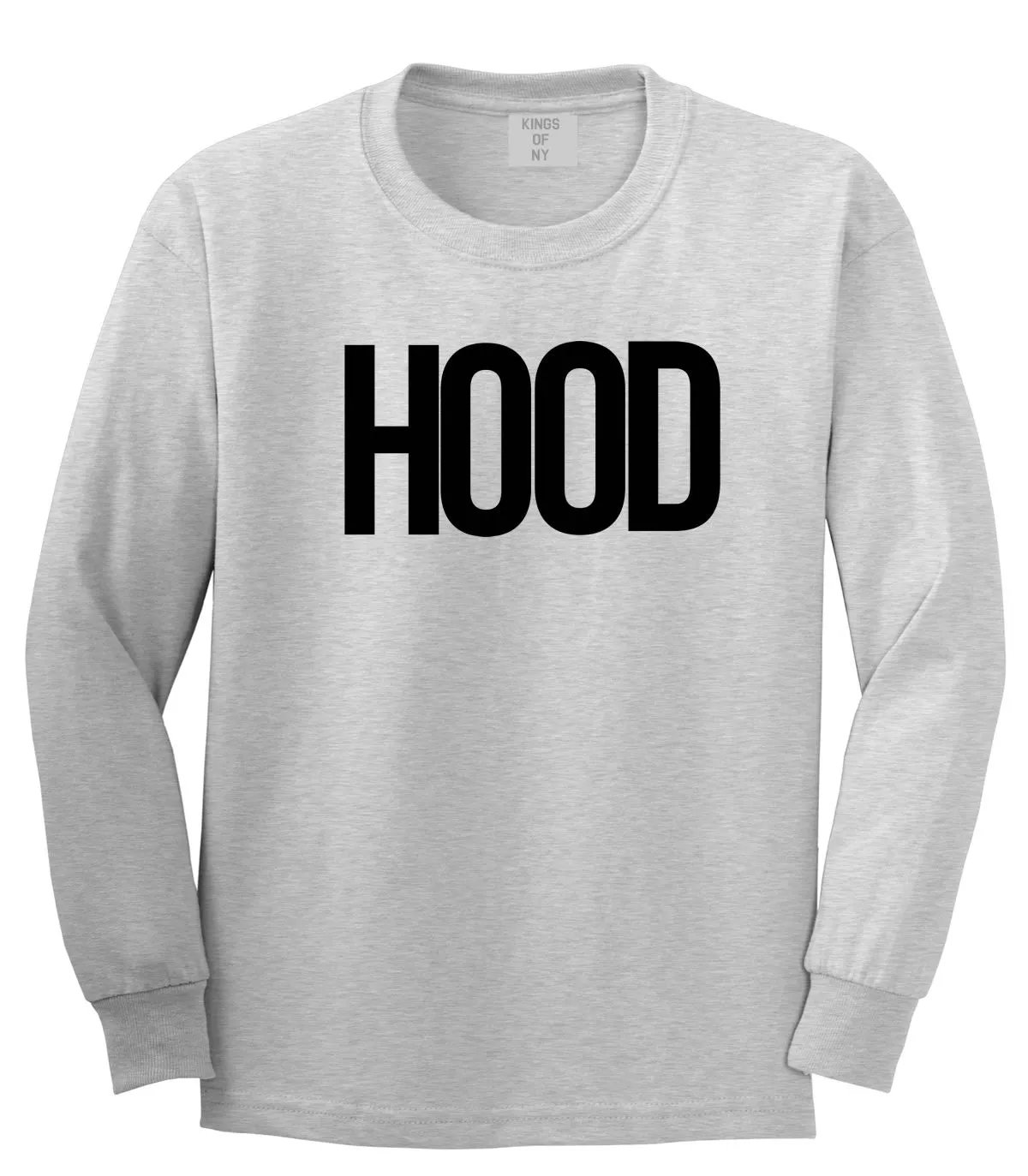 Hood Long Sleeve Boys Kids T-Shirt