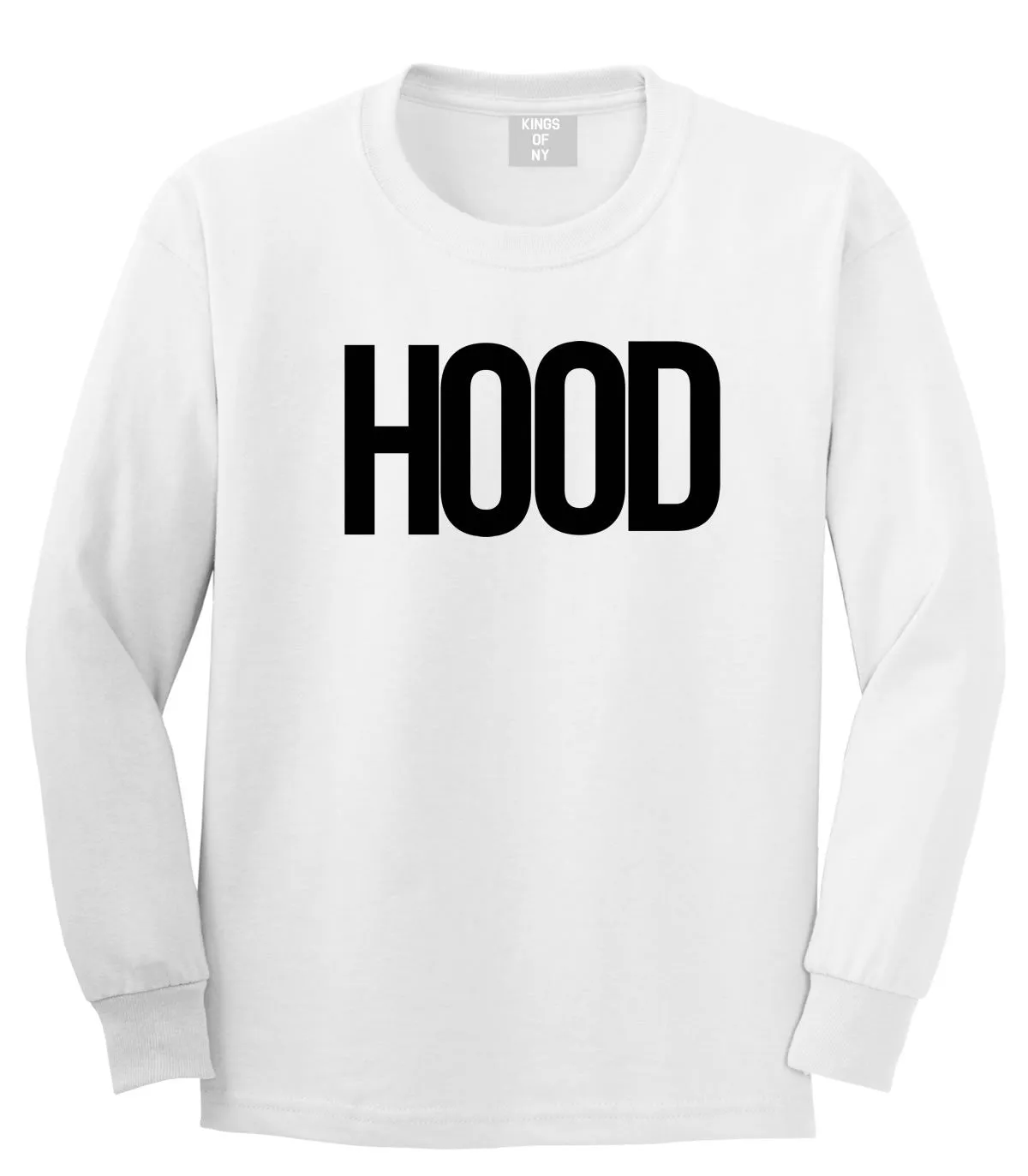 Hood Long Sleeve Boys Kids T-Shirt