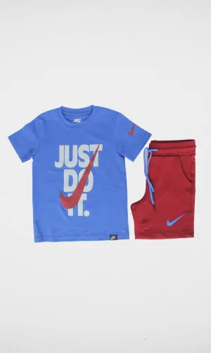 Kids Cotton Set-Nike (Blue)