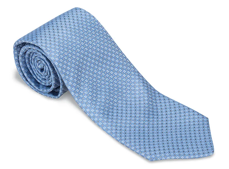 Light Blue Pendleton Neats Necktie - F4954