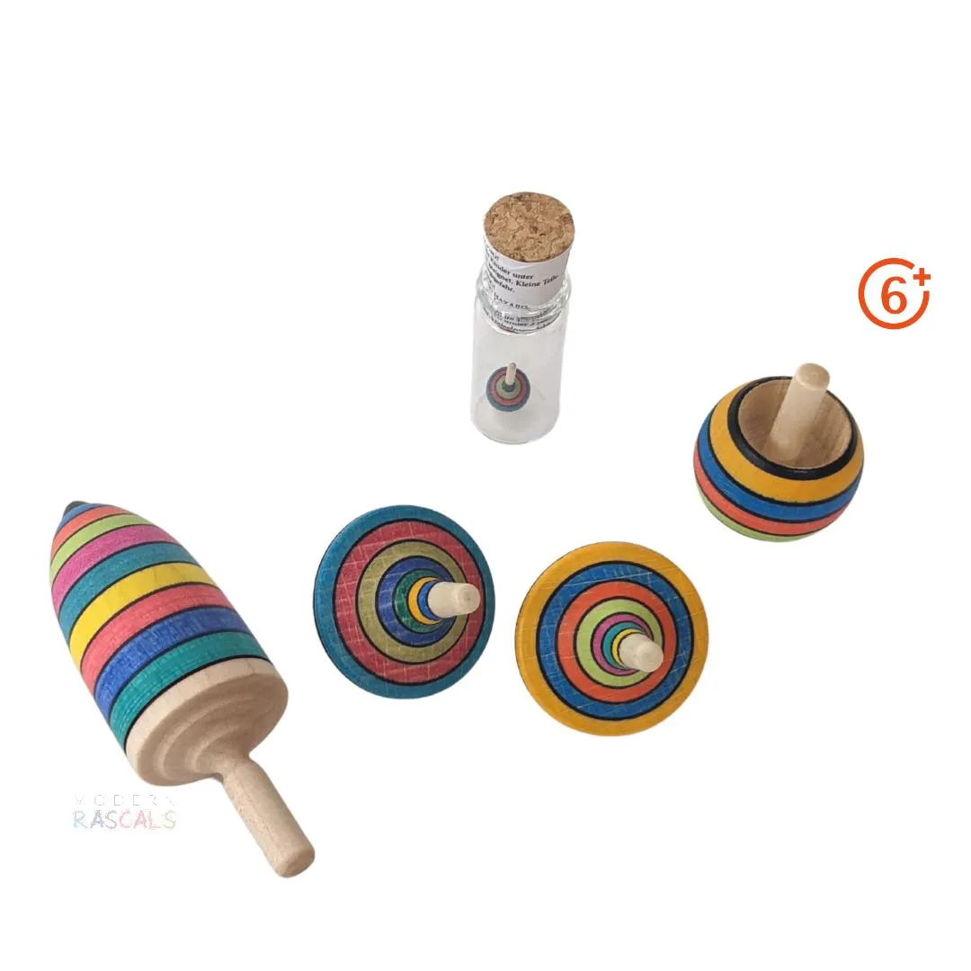 Mader Spinning Top Learning Set - Multi-Coloured