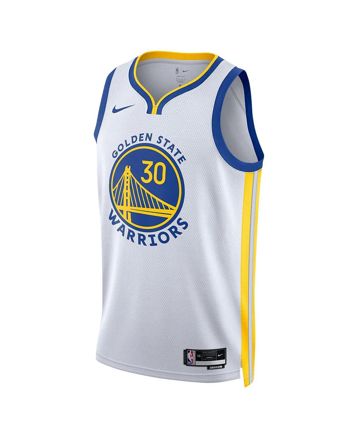 Men's and women's stephen curry white golden state warriors 2022/23 swingman t-shirt - association edition Nike ,  white