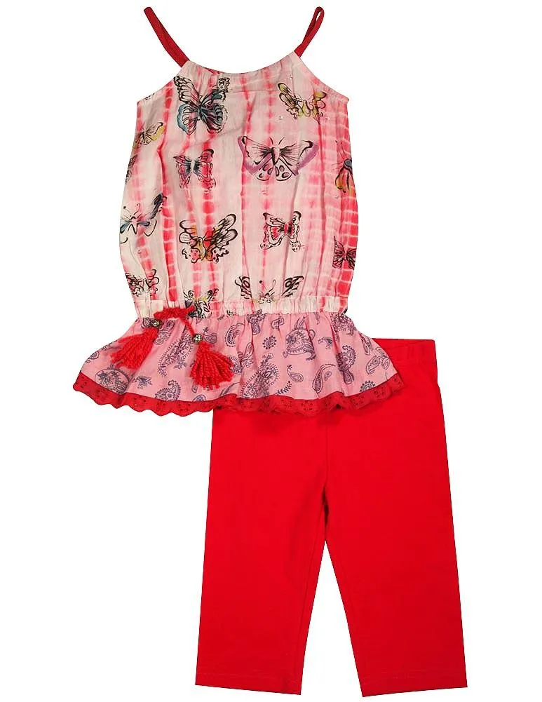 Mish - Little Girls 2-Piece Capri Set