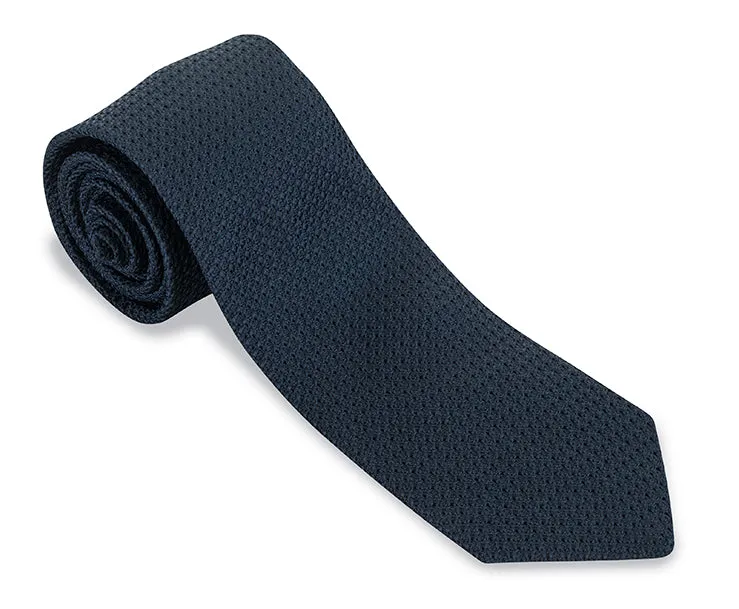 Navy Grenadine Necktie - F5665