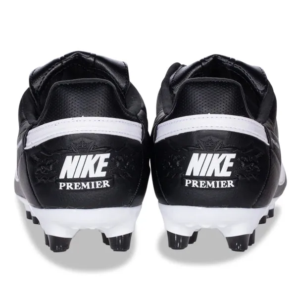 Nike Premier III Firm Ground Soccer Cleats (Black/White)