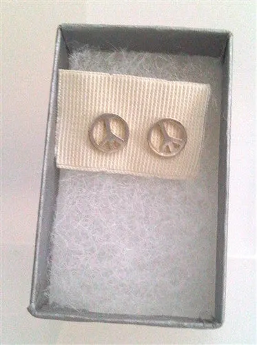 Peace Sign Earrings