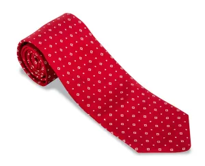 Red Joro Neats Necktie - F5505