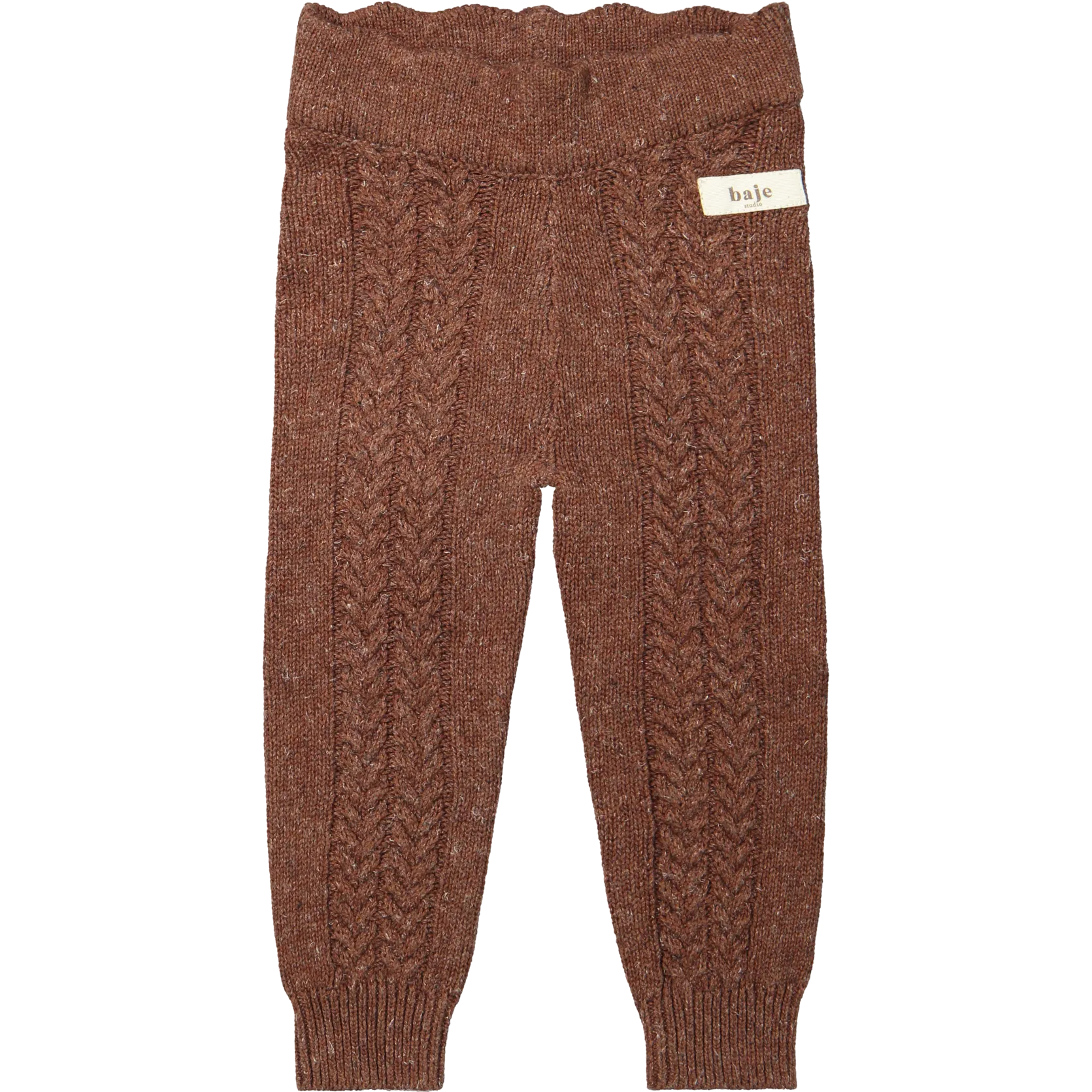 RIZZA PANTS-Braid Jacquard