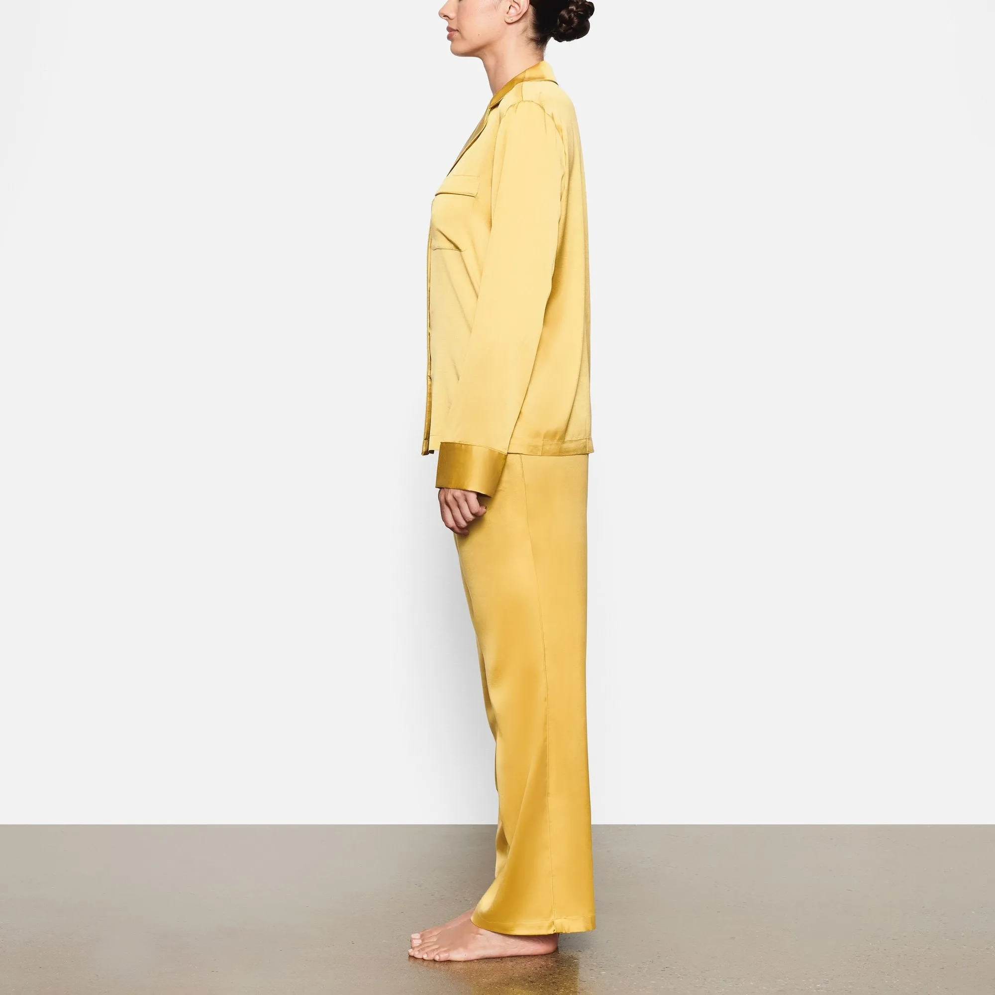 SILK SLEEP PANT | TOPAZ