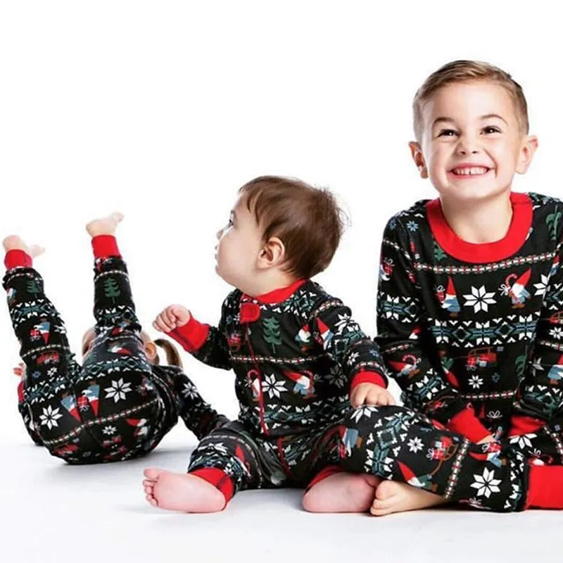 The Clean Room Christmas Family Matching PJs: Christmas Patterns