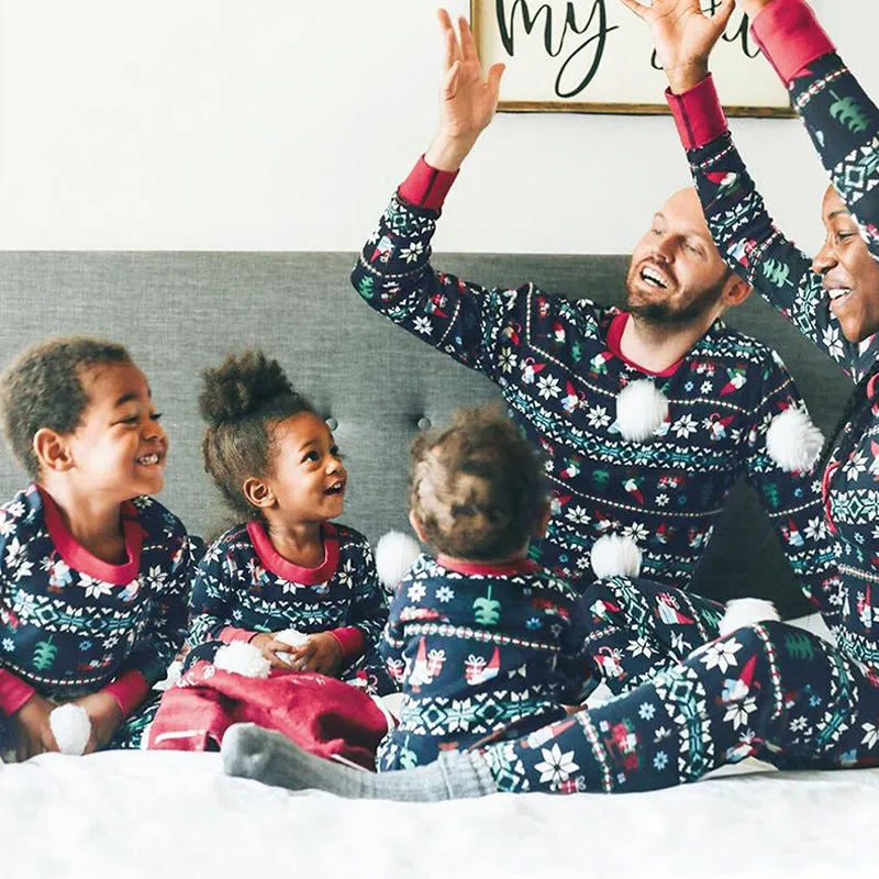 The Clean Room Christmas Family Matching PJs: Christmas Patterns