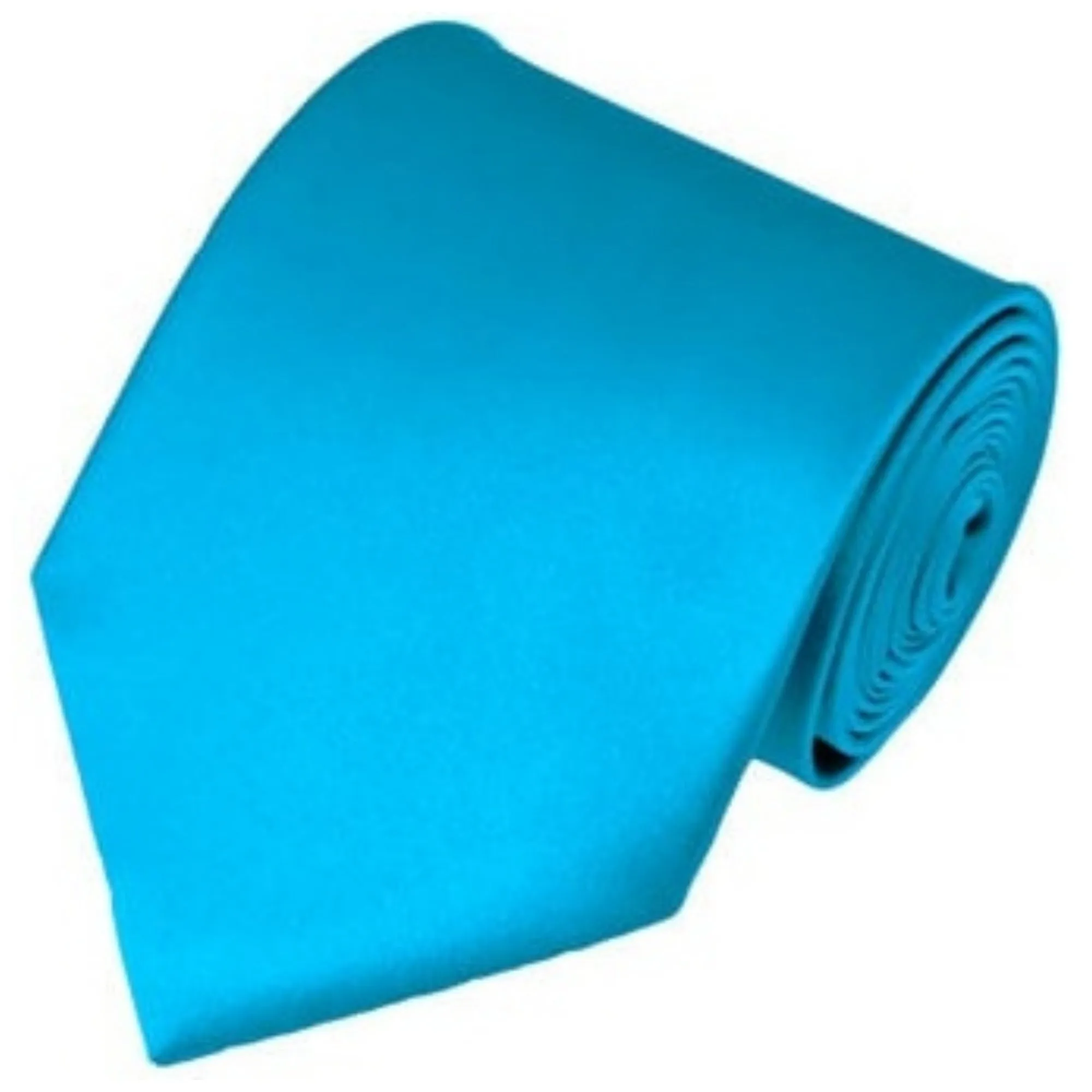 TheDapperTie Solid Color 3.5 Inch Wide And 62 Inch Extra Long Necktie For Big & Tall Men