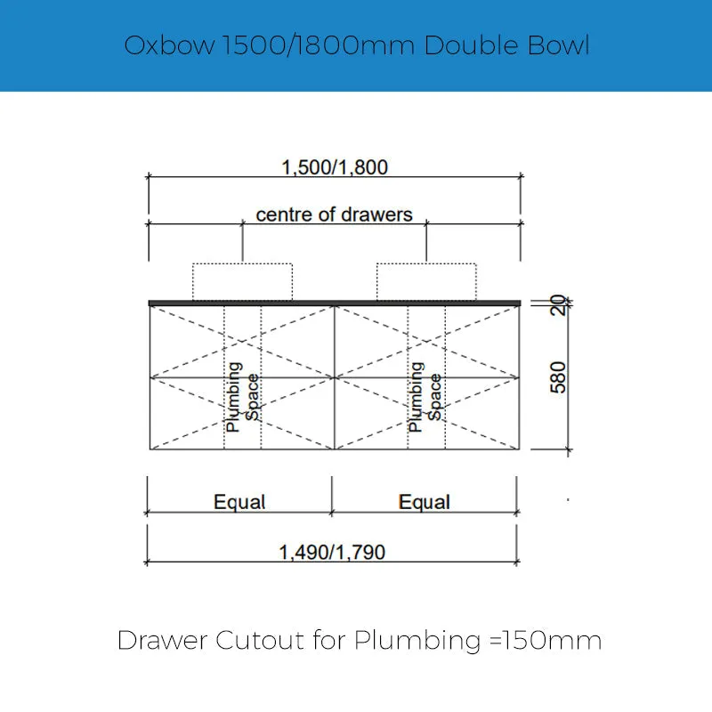 Timberline Oxbow Wall Hung Vanity