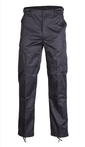 US Black BDU style trousers - Miltec