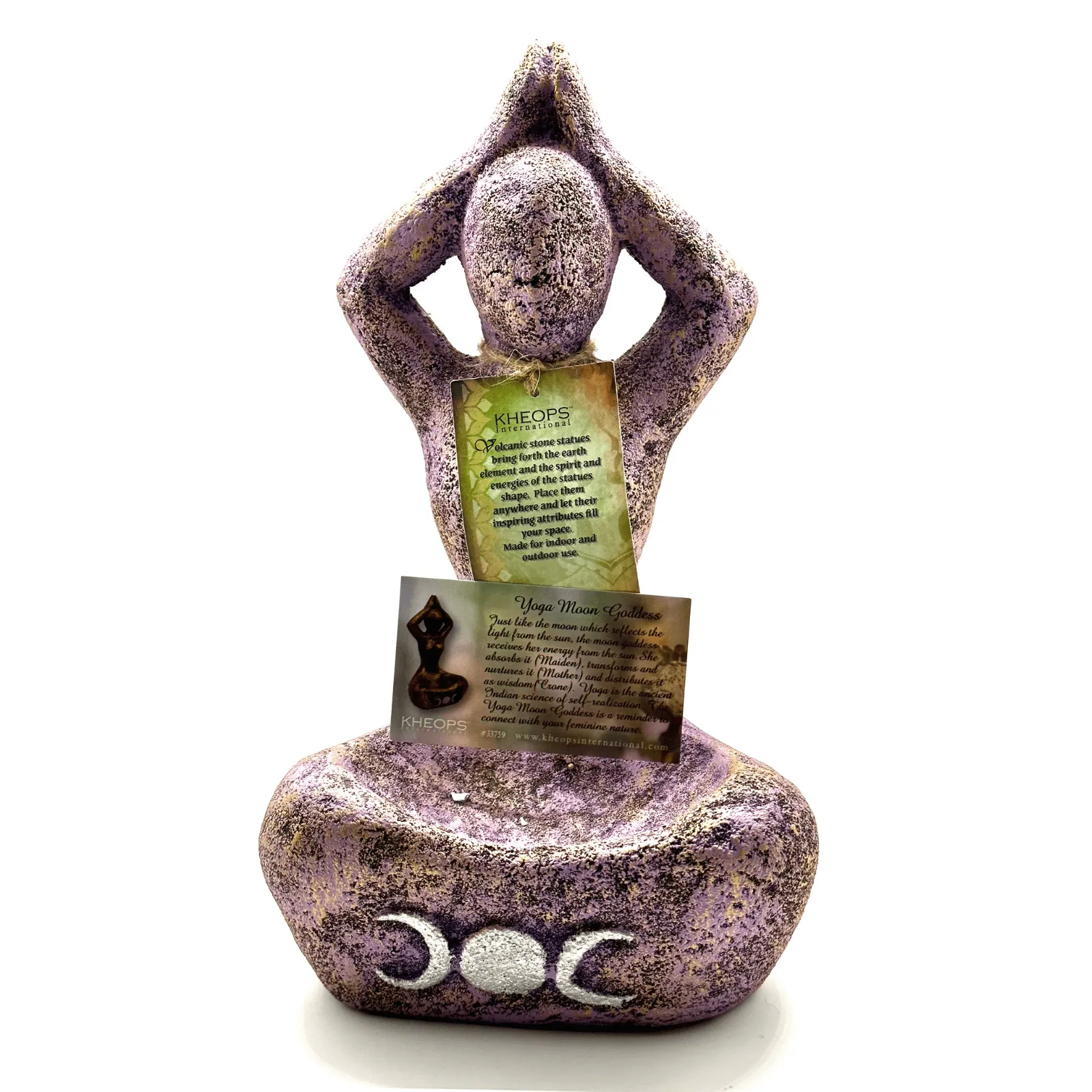 Volcanic Stone Yoga Moon Goddess