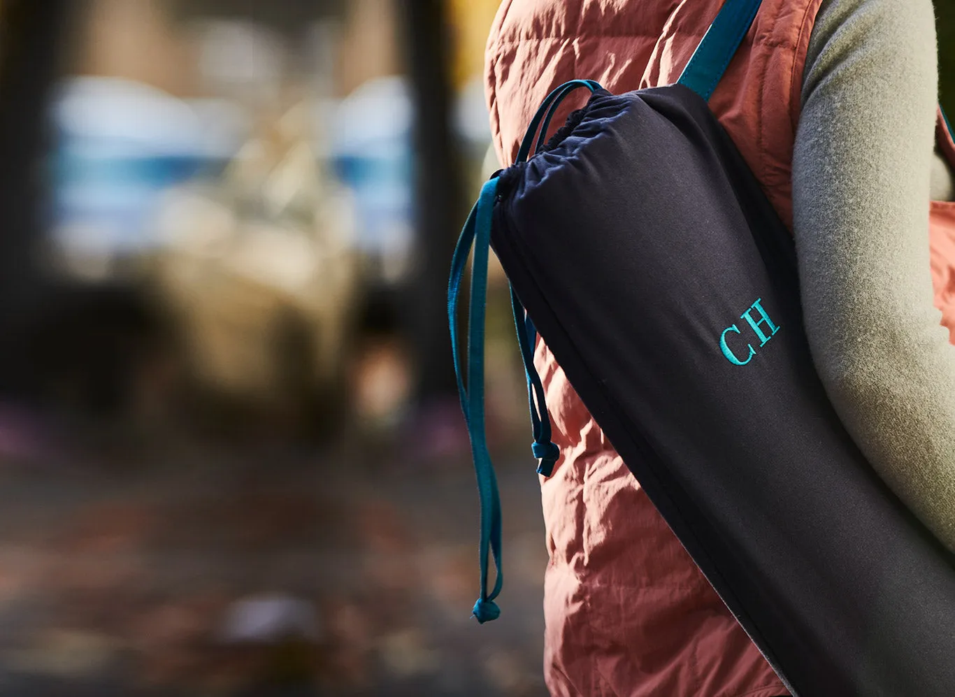 Yoga Bag - Navy / Teal